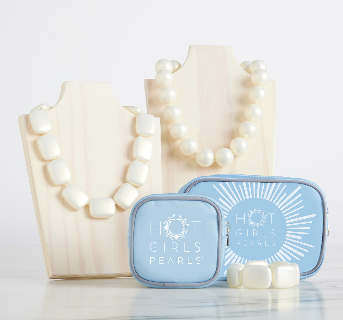 White Cooling Trio– Hot Girls Pearls - Main Image