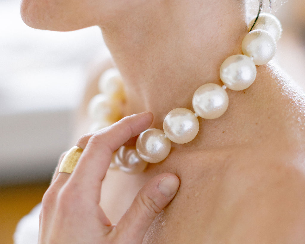 Ivory Pearl Cooling Necklace– Hot Girls Pearls